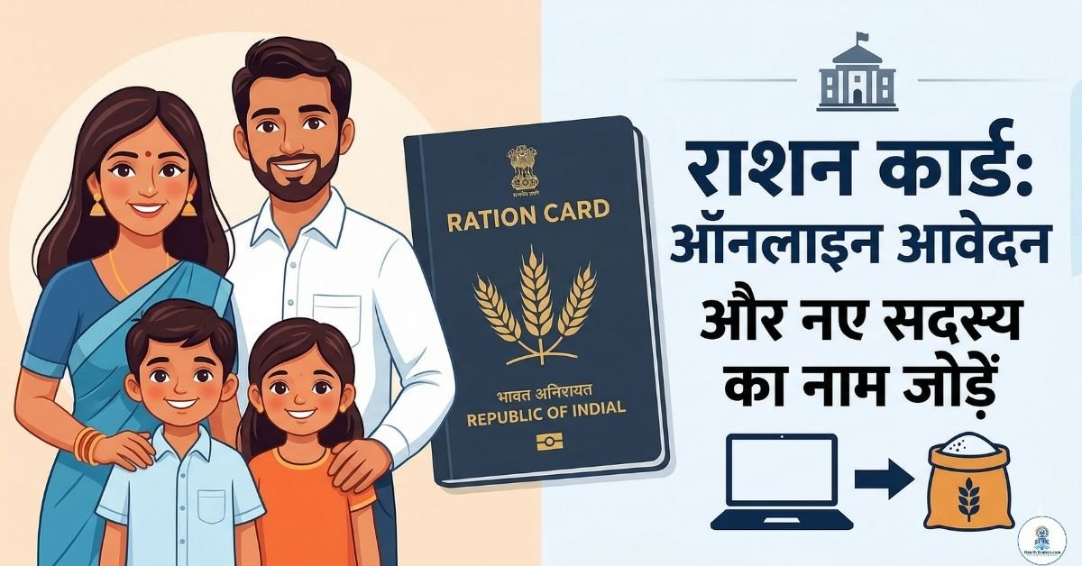 Ration Card Apply: राशन कार्ड कैसे बनाएं और नए सदस्य का नाम कैसे जोड़ें