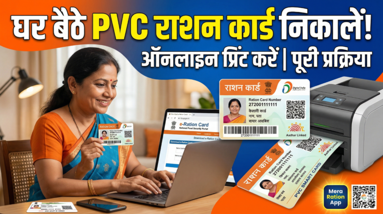 PVC Card वाला राशन कार्ड